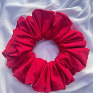 Κόκκινο Μακό Scrunchies