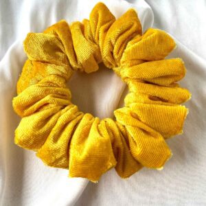 Μουσταρδί Βελουτέ Scrunchies