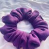 Μωβ Σκούρο Scrunchies