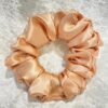 Μπεζ Σατέν Scrunchies