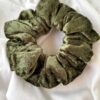 Χακί Βελουτέ Scrunchies