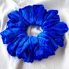 Μπλε Ρουα Βελουτέ Scrunchies