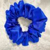 Μπλε Ρουά Σατέν  Scrunchies