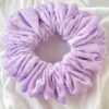 Λιλά Βελουτέ Scrunchies