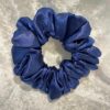 Μπλε Navy Σατέν Scrunchies