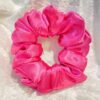 Φούξια Σατέν Scrunchies