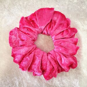 Φούξια Βελουτέ Scrunchies