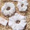 Άσπρο Scrunchies