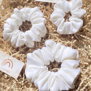 Άσπρο Scrunchies