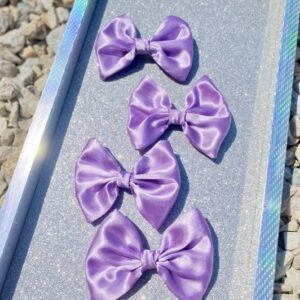 Σατέν Λιλά Μονός Φιόγκος 🎀