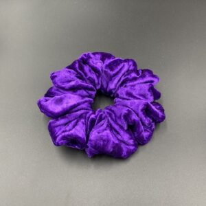 Μωβ Βελουτέ Scrunchies