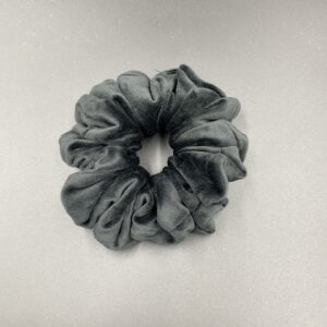 Γούνινο Μαύρο Super Soft Scrunchies